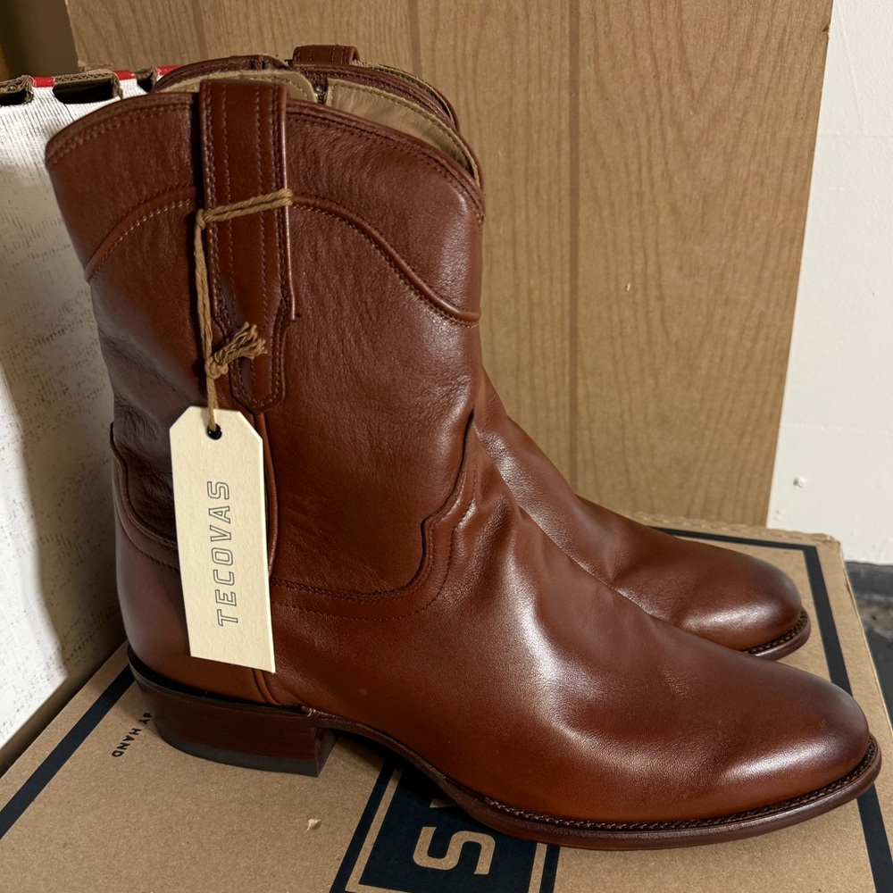 Tecovas Men's Brown Leather Boots